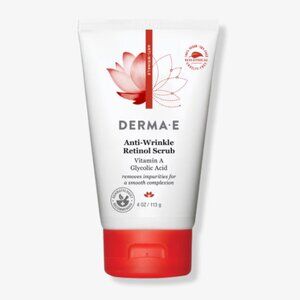 NEW DERMA E Anti-Wrinkle Scrub